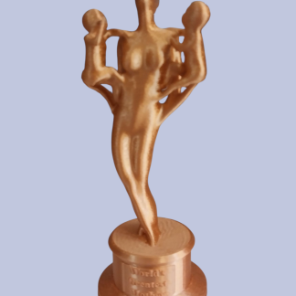 “World's Greatest Mother” Heykel – 3D Baskı Özel Tasarım